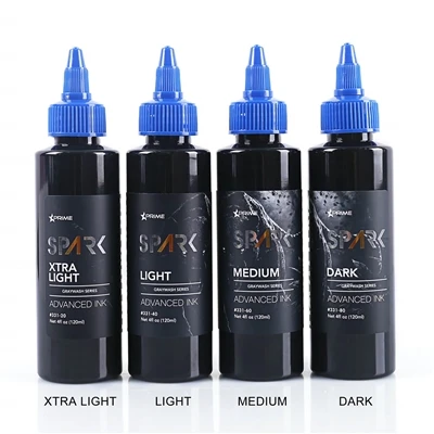 Organisk 4oz 120 ml Graywash Makeup Black Tattoo Ink