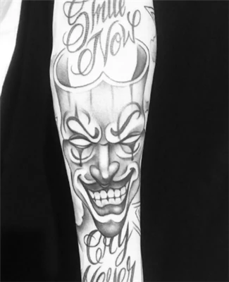 Clown For Tattoo