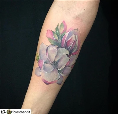 Blomster på armene mine