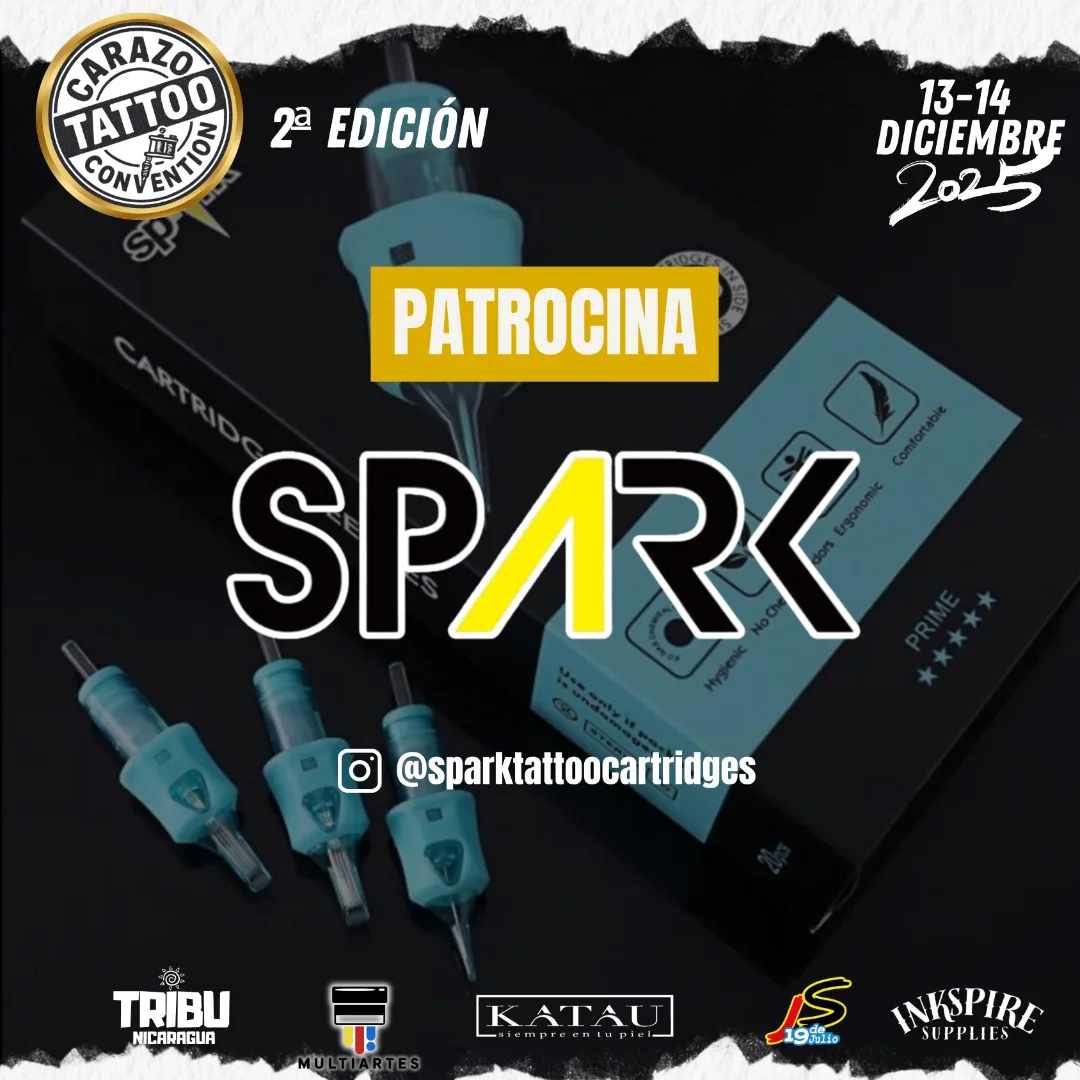 Spark Tattoo sponser Carazo Tattoo Convention