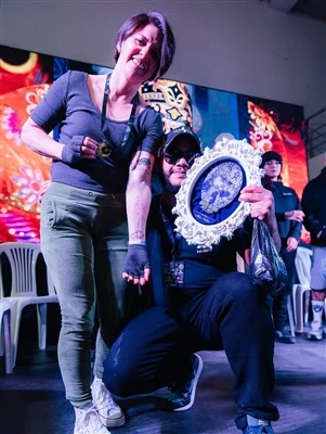 SPARK-Støttet artist @ Davis.quilumba vinner andreplass på Quito Tattoo Fest ...