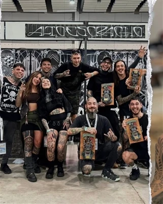 Argentinsk kunstner Nahuel Gomez sikrer podiumfinish på San Francisco Tattoo ...