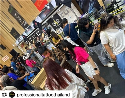 Gnist i Thailand Tattoo Expo