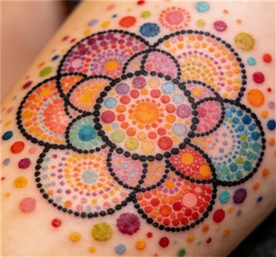 Hva er en Pointillisme-tatovering?