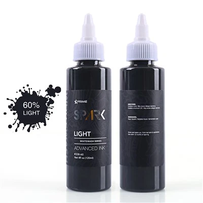4oz 120 ml organisk lang - varig hvitvask Tatoveringsblekk