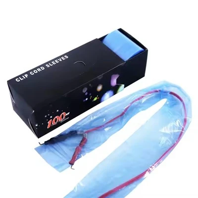 Beste 100 stykker Disponible Blue Covers Tattoo Supplies Tattoo Clip Cord Sleeves Vesker