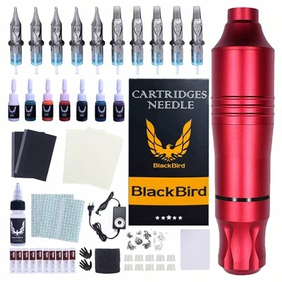 European Standard Tattoo Kit Cartridge Rotary Tattoo Machine Kit