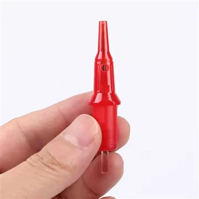 Fargerik Spark Ballpoint Custom Disposable Tattoo Needle Cartridges - Engros for kroppskunst