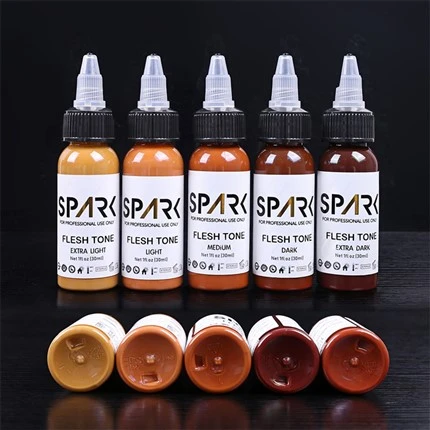 Ink Series Spark Tattoo Ink Tattoo Ink Set Professional Vanta Black 8OZ 4OZ Super Black Ink Series Spark Tattoo Ink Tattoo Ink Set Professional