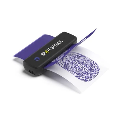 Bærbar Bluetooth termisk høy-oppløsning universell kompatibilitet Lang batteri tatoveringssjablonskriver for artister