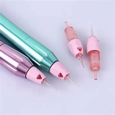Spark Eyebrow Tattoo Needle Cartridge Kompatibel med de fleste tatoveringsmaskiner har permanent sminke