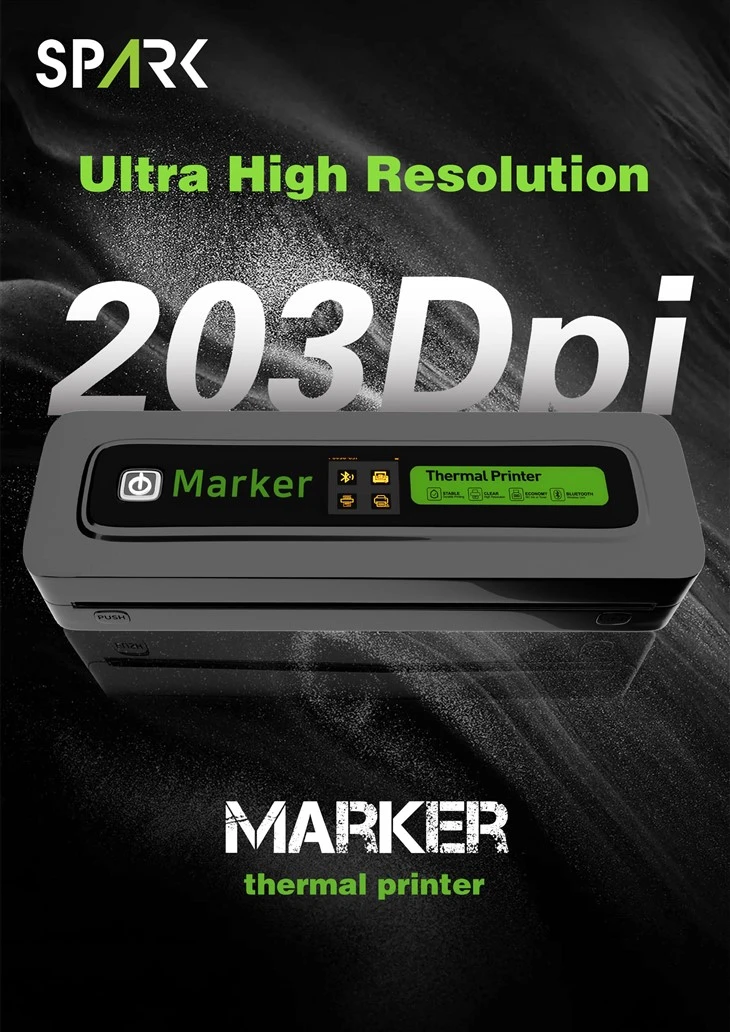 Spark New Marker Wireless Premium Thermal Tattoo Stencil Printer