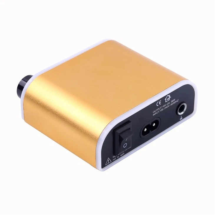 Bærbar LED Mini Jumpstart Tattoo Power Supply