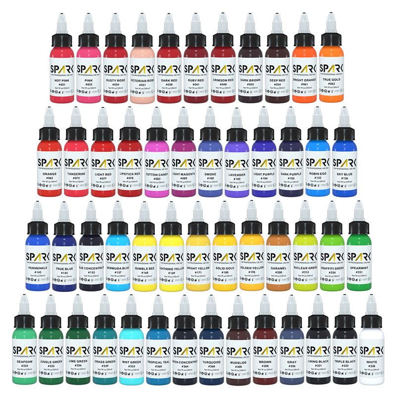 Premium Spark Tattoo Ink Tattoo Supply Tatoveringsblekksett