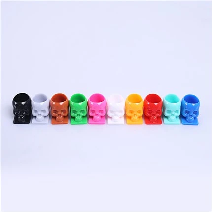 11mm*13mm 200stk/pose Engangs plast tatoveringsblekkbeger for tatoveringskalleblekkbeger