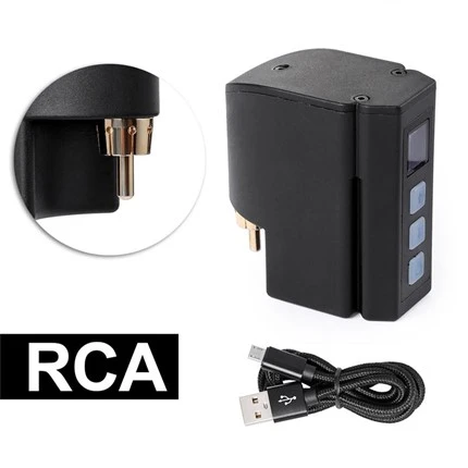 2400mAh RCA Tattoo Strømforsyning Trådløst tatoveringsbatteri