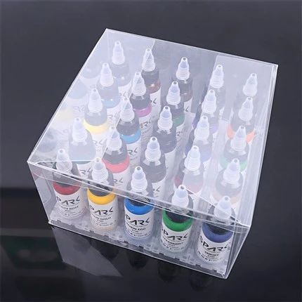 25 fargesett Spark Tattoo Ink Tatoveringsblekk i bulk Super Black Tattoo Ink