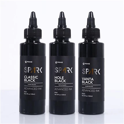 4OZ Classic Black Hole Black Vanta Black Spark Tattoo Ink Tattoo Ink Black