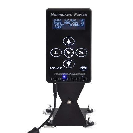 Hurricane Tattoo Machine Power Supply Profesjonell Dual Tattoo Power Supply