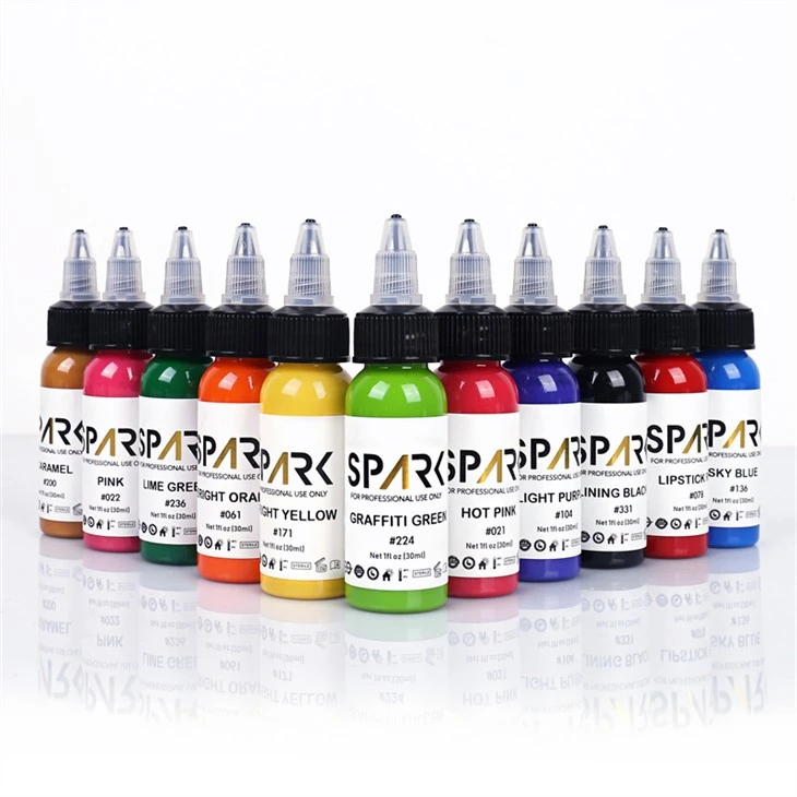 Tattoo Ink Black Light Tattoo Ink Spark Original
