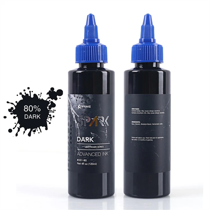 Tatoveringsblekk i bulk Svart tatoveringsblekk Spark Tattoo Ink