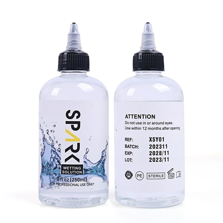 8OZ 240ML Spark Tattoo Futting Solution Spark Tattoo Mixing Solution Spark Tattoo Ink
