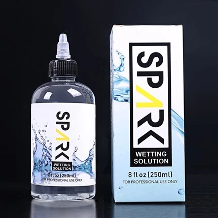 Profesjonell 240ML 8OZ Spark Tattoo Futting Solution Spark Tattoo Mixing Solution Spark Tattoo Ink
